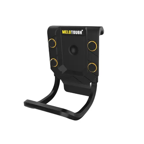 MELOTOUGH Belt Hammer Holder - Durable Holster for Abs, Carpenters, Plumbers, Ladders, DIY Enthusiasts (Black), Ladder
