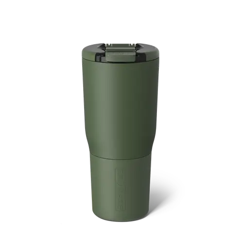 BrüMate Nav 100% Leakproof Insulated Travel Tumbler | 25oz & 35oz Sizes | Cup-Holder Friendly Insulated Coffee & Travel Mug | Built-in Silicone Sleeve and MagFlip Lid