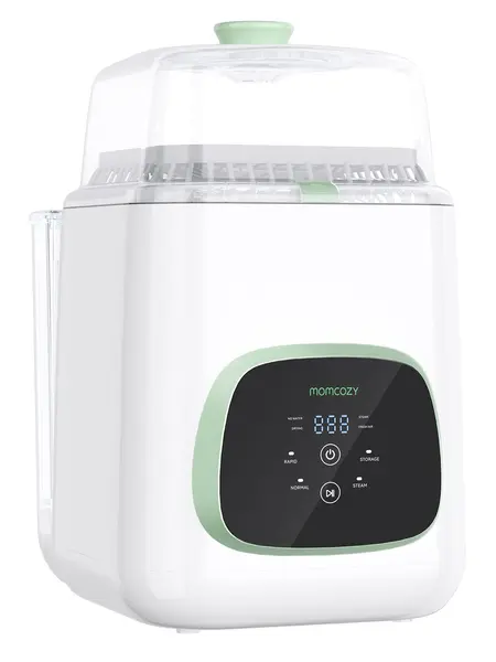 Momcozy KleanPal Pro Baby Bottle Washer, Sterilizer & Dryer - All-in-One Cleaning Machine for Bottles, Pump Parts & Baby Essentials - Time-Saving & Effortless Care