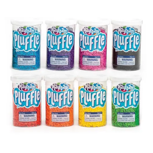 Educational Insights Pluffle Ages 3+ | Soft, Flowing, Slime Alternative, Sensory Toy | Non-Toxic, Gluten-Free | Perfect for Sensory Bins & Fine Motor Skill Development - Crafting Kit