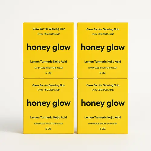 4-Pack Lemon Turmeric & Kojic Acid Brightening Soap, Dark Spot Remover, Kojic Acid Soap Body Care Body Wash Coconut Organic Natural Ingredients Hyperpigmentation