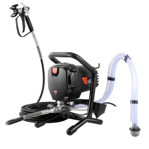 【summerfinds】VEVOR High Performance Full Metal Handheld Airless Paint Sprayer, 750W Electric, 3000 PSI Max, Low Gear, Environmentally Friendly, Fine Even Finish for Home Interior-Exterior Furniture, Fences