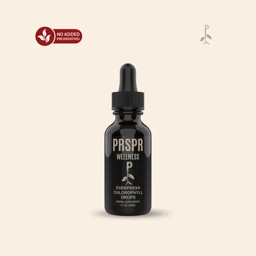 Everfresh Chlorophyll Drops, Health Dietary Supplement with Natural Ingredients, Peppermint Oil Infusion, Convenient Dropper Design, Plant Based