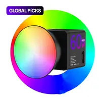 Handheld RGB COB Video Light, Photo Lighting, USB-Rechargeable Soft Continuous Fill Light for Vlogging, Live Streaming, Photography and Studio Use #GLOBAL PICKS