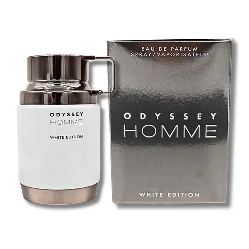 Armaf Odyssey Homme Eau de Parfum - Alcohol-Containing Regular Edition Liquid Unisex Fragrance for Adults, Fruity Aromatic Daily Wear Spray with Pink Pepper, Grapefruit, 3.4 fl oz Fragrance Blend