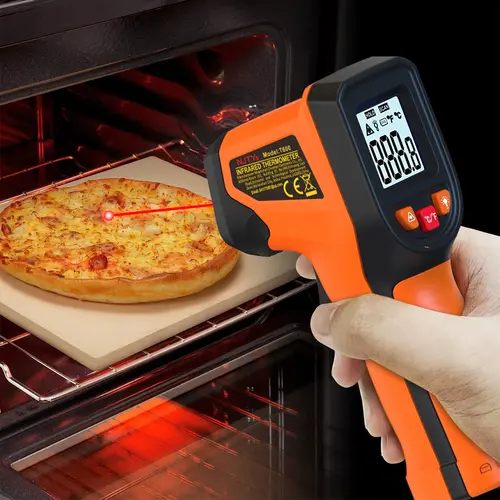 NJTY Infrared Thermometer, Handheld Temperature Measuring Tool, Temperature Monitor, Laser Surface Temperature Reader, Multifunctional Industrial Temperature Meter for Home Repair #GLOBAL PICKS
