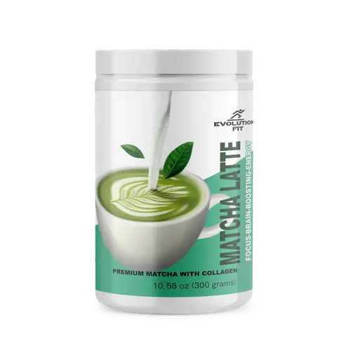 Matcha Latte With Collagen and Hyaluronic Acid