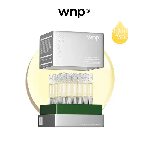 [WNP Official] Oil-Suspension Serum | 3 types of collagen + anti-aging peptides | Repairs and strengthens the skin barrier | Reduces dryness and redness | Locks in moisture | Firms skin and smooths fine lines | Perfect for dry or sensitive skin