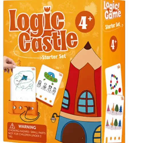 Logic Castle educational card toy for toddler