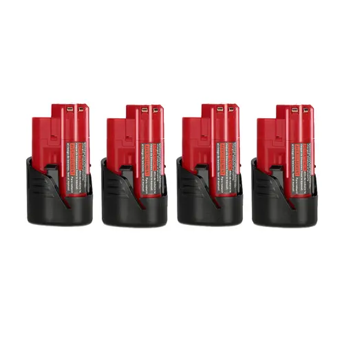 【DealsForYouDays】3.0Ah Replacement Battery Compatible for Milwaukee 12V M-12 Cordless Power Tools Heated Jacket