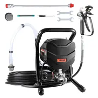 【DealsForYouDays】VEVOR Stand Airless Paint Sprayer Electric Paint Sprayer Machine 650W 3000PSI OutdoorPaint Sprayer Accessories