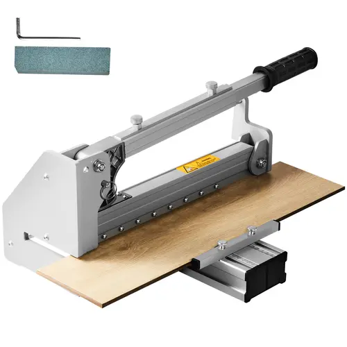 【fathersdaygift】VEVOR 13-Inch Floor CutterTile Cutter Tools0.47in Cutting DepthCuts Vinyl PlankLaminateEngineered HardwoodSidingEffortless Cutting for LVPWPCSPCLVTVCTPVC & More, Tile Cutter Tools