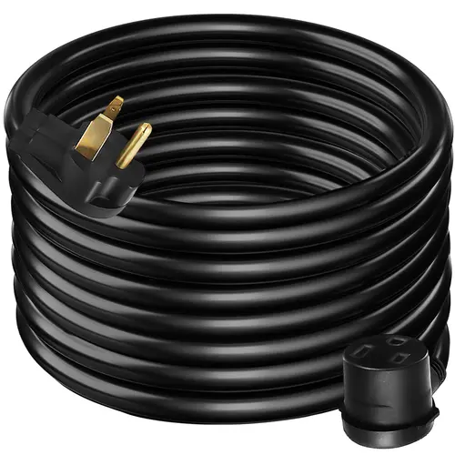 【toolupgrade】VEVOR Heavy-Duty Copper Wire Extension Cord for Portable MIG TIG Plasma Welders, Outdoor RV Trailer Use, UL-Tested, Multiple Specifications, Pure Copper, Rv Camping