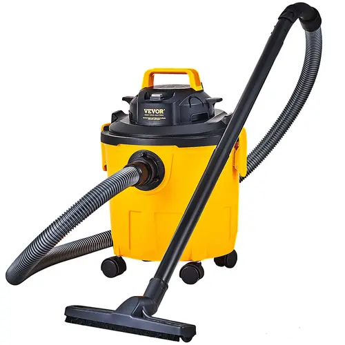 【toolupgrade】VEVOR Shop Vacuum Wet And Dry, 5 Gallon 6 Peak HP Wet/Dry Vac, Powerful Suction with Blower Function with Attachments 2-in-1 Crevice Nozzle, Small Shop Vac Perfect for Carpet Debris, Pet Hair, Car,dorm essentials,home essentials