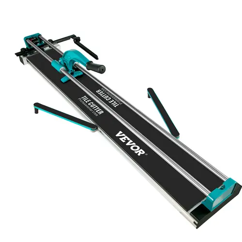 【toolupgrade】VEVOR Manual Tile Cutter, 48"/1200mm Cutting Machine with Laser Guide, Rulers, Anti-Skid Grip for Ceramic Tiles, High Precision Tool for Smooth Slide Cuts, Tile Cutters, Manual Cutter