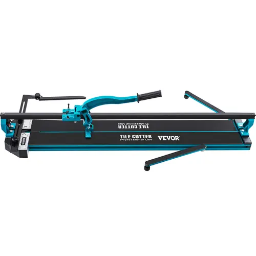 【toolupgrade】VEVOR Tile Cutter, 48 Inch Manual Tile Cutter, Tile Cutter Tools with Single Rail & Double Brackets, 3/5 in Cap with Precise Laser Guide, Snap Tile Cutter for Precision Cutting Porcelain Tiles Industr