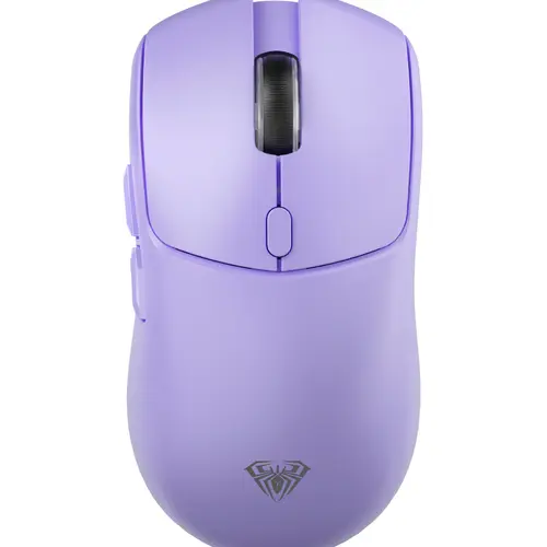 AULA SC580X Tri-Mode 2.4G-BT5.0-USB-C Rechargeable Gaming PC Mouse, 10000 DPI, 500mAh Built-In Rechargeable Battery, 6 Programmable Buttons, Ergonomic Lightweight High Polling Rate for Laptop/PC/Android