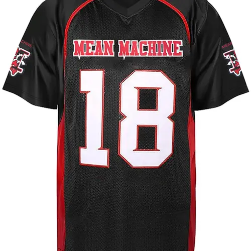 Men's Letter & Number Patched V Neck Football Jersey, Jersey Shirts, Jersey Tee, Sports Style Jersey, Loose Casual Short Sleeve Sports T-shirt for Summer, Men's Top for Daily Wear, Sportswear Shirt