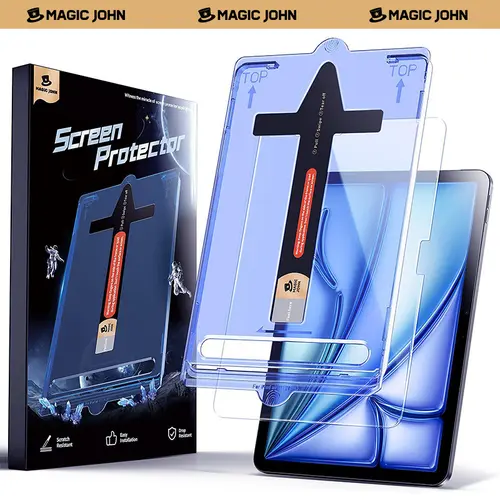 MAGIC JOHN Tempered Glass Screen Protector for iPad Anti Scratch HD Clarity Ultra Clear Protection,back to school,back to school haul
