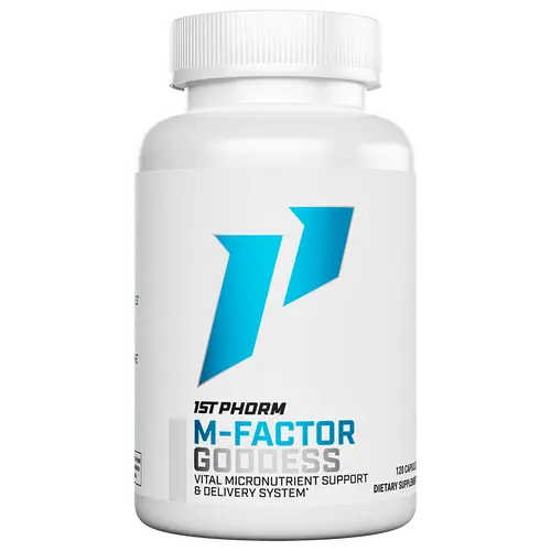 1st Phorm M-Factor Goddess Multivitamin, Daily Essential Vitamin Supplement for Women, 40 Servings