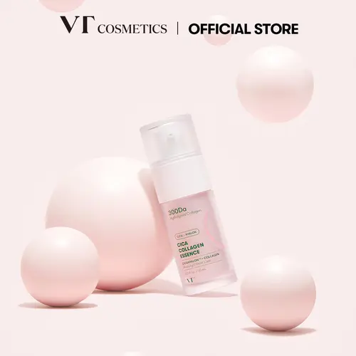 [VT COSMETICS] CICA Collagen Facial Serum with Low Molecular Collagen, Peptide Boost & Soothing Care | Firming, Plump Care, Elasticity, Skin Repair & Superior Absorption | Korean Skincare Serums