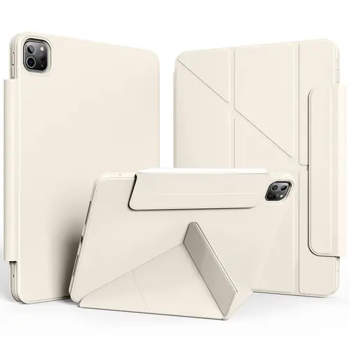 Magnetic Detachable Tablet Case, 1 Count Foldable Tablet Protective Cover, Tablet Accessories Compatible with iPad Air Pro Series, Safety Casing, Durability, Tablet Holder