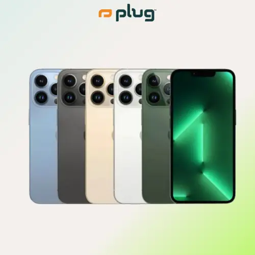 Refurbished iPhone 13 Pro (Unlocked) - Excellent Condition with 1-Year Warranty by Plug