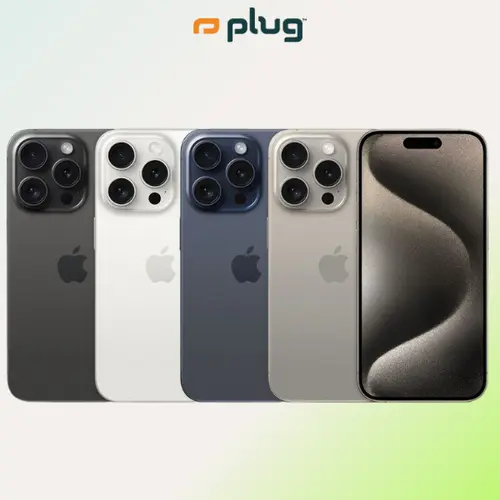 Refurbished iPhone 15 Pro Max (Unlocked) -   Excellent Condition with 1-Year Warranty by Plug