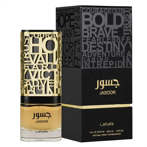 Lattafa Jasoor for Men Eau de Parfum Spray, 3.4 Ounce