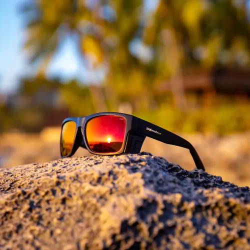 Bomber Eyewear Clutch Unisex Safety Sunglasses, Full Frame Design with Removable Side Shields, ANSI Z87+ Rated, Polarized & Photochromic Options for Work & Fishing