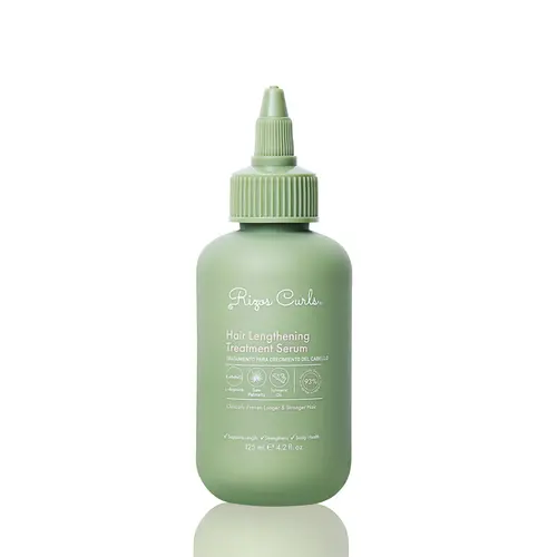 Rizos Curls Hair Lengthening Treatment Serum - Clinically Proven Formula for Stronger & Fuller Hair, 4.2 fl oz - Haircare