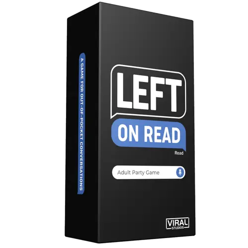 Left On Read Party Card Game For Adults by Do or Drink  - 500 Cards