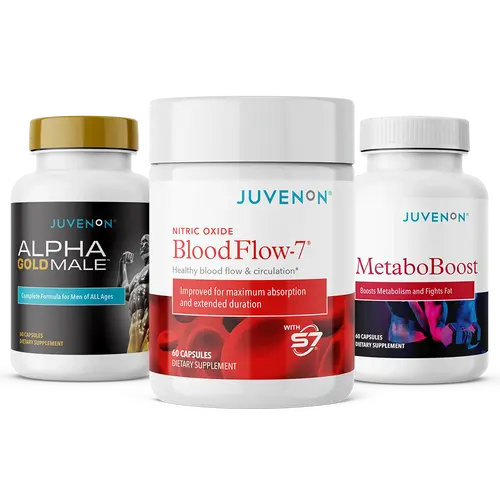 Juvenon Ageless Alpha Protocol - Natural Dietary/Fitness Supplement for Optimum Male Vitality, Energy, Strength & Endurance - Healthcare
