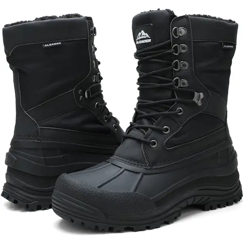 ALEADER Winter Men's Outdoor Warm Classic Snow Boots Non-slip 3M THINSULATE INSULATION Sports Leisure Hiking Boots tiktokshopbacktoschool,back to school,back to school haul