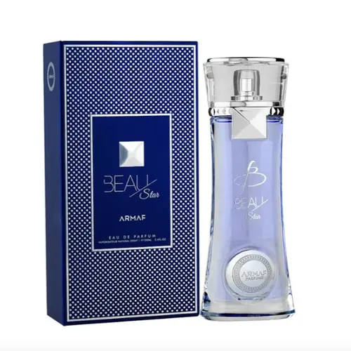 Armaf Beau Star Eau de Parfum Spray for Men, 3.4 Oz Woody Cologne with Saffron Hints - Liquid Spray, Mist Form Men's Fragrance