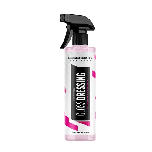 Legendary Gloss Dressing - Plastic, Trim & Tire Dressing - Restore Faded Plastics