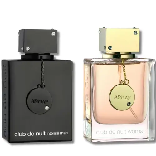 Armaf Club de Nuit Intense & Women's 2-Piece Luxury EDP Spray Gift Set, 3.4oz(100ml) Fragrance Duo, Long Lasting Luxurious Floral Fruity Perfume, Love Gift for Evening Wear