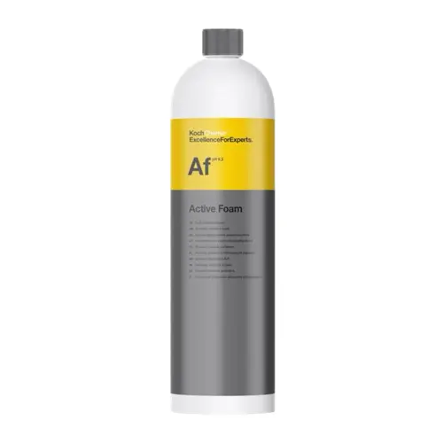 Koch Chemie Active Foam – High-Foaming Prewash, Strong Cleaning Power, Pleasant Scent, Safe on Coated & Waxed Surfaces, Ideal for Foam Cannons Car Detailing Products Car Windshield Cleaner, Diy Car Care, Foam Cannon Attachment Car Washers