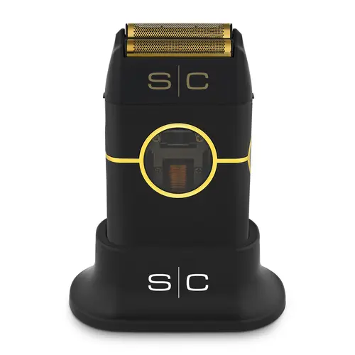 StyleCraft Instinct Metal Cordless Double Foil Shaver with IN2 Vector Motor Intuitive Torque Control, USB-C Rechargeable Titanium Comfort