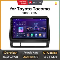 9 Inch Android 13 Car Head Unit for Toyota Tacoma 2005-2015, WiFi Enabled In-Car Touchscreen Media Player, Wireless CarPlay, Auto GPS Navigation, Bluetooth, 2G RAM 64G ROM Video Player