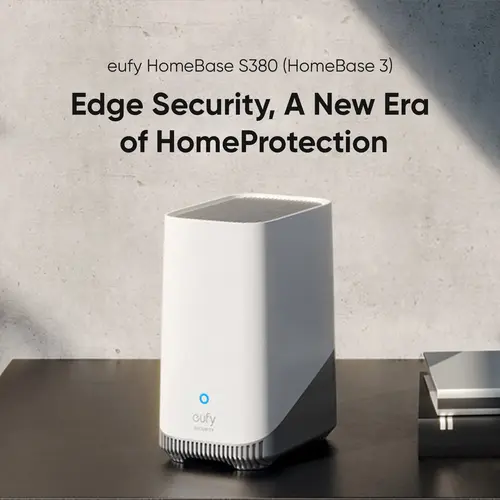 eufy Security S380 HomeBase 3,eufy Edge Security Center, Local Expandable Storage up to 16TB, eufy Security Product Compatibility, Advanced Encryption｜Spingtok