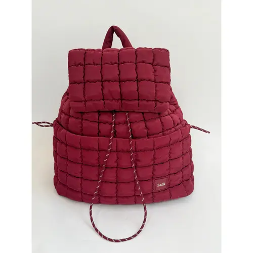 Iris Puff Backpack (#24232-1) Adjustable Size & Inclusive Straps - By Iris & Rainbow