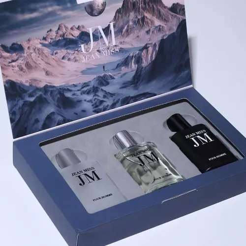 Men's Perfume Set, 3-Count Long-Lasting Cologne Fragrance, Fragrance Sets, Daily Use, Gift for Boyfriend & Men