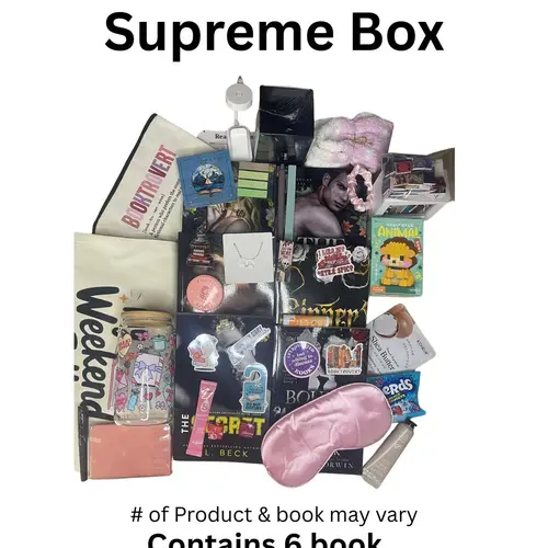Spicy Dark Romance Book Lovers Box-Perfect Gift for Dark Romance Readers With Bookish Goodies Personalized Present