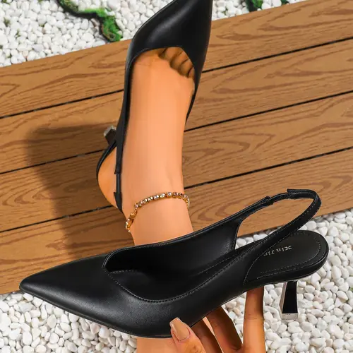 Women's Elegant Solid Color Stiletto Pumps, Fashionable Pointed Toe High Heels for Party, Daily Clothing Decor, Trendy All-match High Heel Shoes for Women, Daily Fashion Footwear, Heeled Shoes