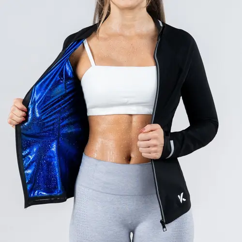 Kewlioo Pro Sauna Jacket for Women Compression Sauna Sweat Vest for Gym, Fitness, Exercise
