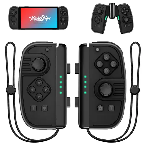Switch Controller for Nintendo Switch, JoyPad L/R Switch Controllers Compatible with Nintendo Switch/Lite/OLED (Black), Game, Accessories, Cable