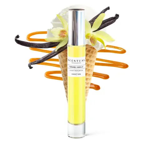 Caramel Vanilla Luxury Perfume Oil - Pure Fragrance Oil