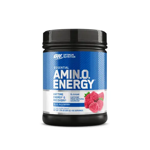 Optimum Nutrition Essential AMIN.O. Energy Dietary Supplement - 65 Servings, Fitness & Muscle Support, Natural Supplement, Amino Focus Fuel