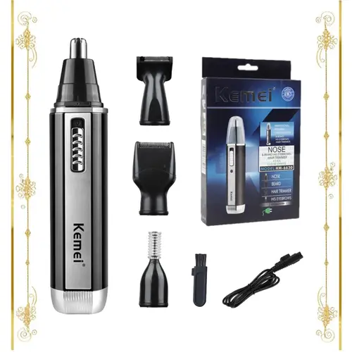 4 in 1 Electric Nose Hair Trimmer, Multifunctional Hair Shaver, Portable Nose Hair Trimmer for Men & Women, Cordless Nose Trimmer, Personal Care Appliances, USB Rechargeable Trimmer